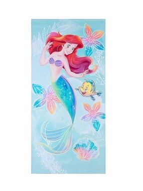 Disney’s The Little Mermaid Ariel Beach Towel - 28”x 58”in -Kids Gift Brand New